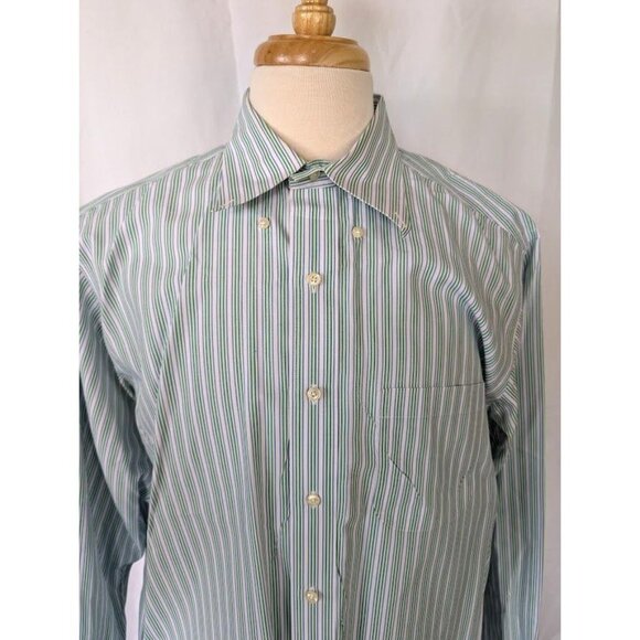 Brooks Brothers Shirt Men's Size 16 1/2 34 The Original Polo Shirt Non Iron EUC - Picture 2 of 7